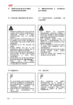 Предварительный просмотр 182 страницы SIP STAR 600/20 T Instruction For Work