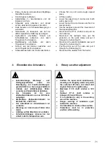 Preview for 85 page of SIP STAR 700/22 T Instruction For Work