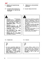 Preview for 100 page of SIP STAR 700/22 T Instruction For Work