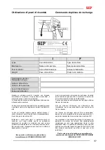 Preview for 111 page of SIP STAR 700/22 T Instruction For Work