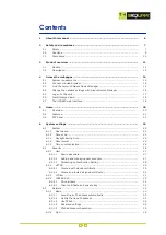 Preview for 3 page of Siqura HSD820 Series User Manual