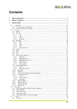 Предварительный просмотр 3 страницы Siqura PD900 Series User Manual