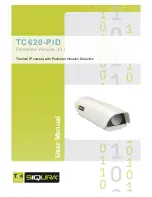 Preview for 1 page of Siqura TC620-PID User Manual