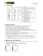 Preview for 2 page of Siqura XSNet C3100MC Quick Start Manual