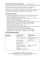 Preview for 4 page of SIRCHIE BLUEMAXX BM500LED Technical Information