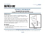 SIRCHIE FPT-Series Technical Information preview