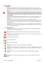 Preview for 5 page of SIRE XROOM Operating And Installation Manual