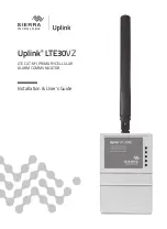 Sirena Uplink LTE30VZ Installation & User Manual предпросмотр