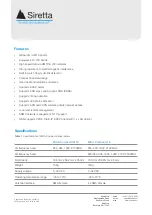 Предварительный просмотр 6 страницы SIRETTA MICA-Compact LTE Hardware Reference Manual