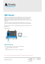 Предварительный просмотр 13 страницы SIRETTA MICA-Compact LTE Hardware Reference Manual