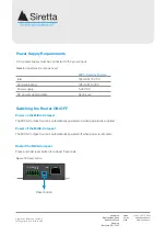 Предварительный просмотр 18 страницы SIRETTA MICA-Compact LTE Hardware Reference Manual