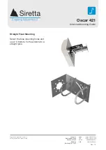 Preview for 2 page of SIRETTA Oscar 421 Mounting Manual