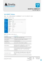 Предварительный просмотр 18 страницы SIRETTA QUARTZ-COMPACT Series Software Manual