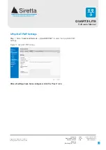 Preview for 23 page of SIRETTA QUARTZ-LITE Series Software Manual