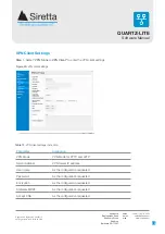 Preview for 26 page of SIRETTA QUARTZ-LITE Series Software Manual