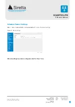 Preview for 34 page of SIRETTA QUARTZ-LITE Series Software Manual