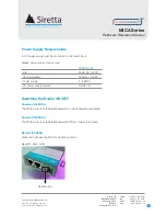 Preview for 18 page of SIRETTA routeCONNECT MICA LTE Hardware Reference Manual