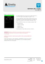 Предварительный просмотр 21 страницы SIRETTA SNYPER-LTE+ Series User Manual