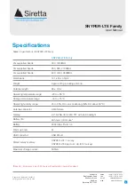 Preview for 8 page of SIRETTA SNYPER-LTE User Manual