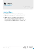 Preview for 20 page of SIRETTA SNYPER-LTE User Manual