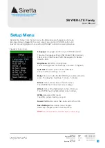 Preview for 26 page of SIRETTA SNYPER-LTE User Manual