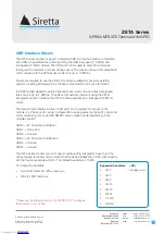 Preview for 25 page of SIRETTA ZETA-G-GPRS Hardware Reference Manual