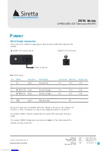 Preview for 36 page of SIRETTA ZETA-G-GPRS Hardware Reference Manual