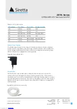 Preview for 38 page of SIRETTA ZETA-G-GPRS Hardware Reference Manual