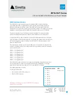 Preview for 20 page of SIRETTA ZETA-NLP Series Hardware Reference Manual