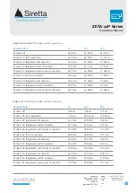 Предварительный просмотр 39 страницы SIRETTA ZETA- P Series Hardware Manual