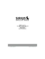 Preview for 14 page of Sirius Connect SIR-1 - Sirius Satellite Radio Tuner Installation Manual