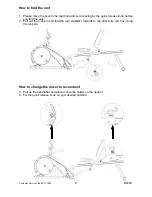 Предварительный просмотр 9 страницы Sirius Fitness 16114902-1 Owner'S Manual