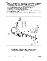 Preview for 8 page of Sirius Fitness 16114902US Owner'S Manual