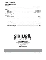 Preview for 8 page of Sirius Satellite Radio 128-8662 Installation Manual