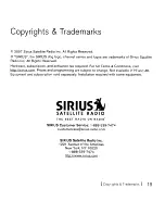 Preview for 19 page of Sirius Satellite Radio 220 Installation Manual