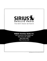 Preview for 21 page of Sirius Satellite Radio 220 Installation Manual