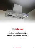 Sirius Satellite Radio Alfresco SIL25FRESCO1200 User Manual preview