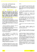 Preview for 14 page of Sirius Satellite Radio Downdraft S-DD18 Installation, Use And Maintenance Instructions