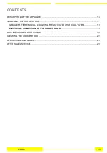 Preview for 15 page of Sirius Satellite Radio Downdraft S-DD18 Installation, Use And Maintenance Instructions