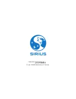 Предварительный просмотр 2 страницы Sirius Satellite Radio Dual 18650 Series User Manual