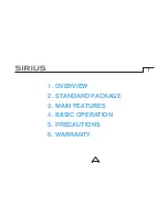 Preview for 3 page of Sirius Satellite Radio Dual 18650 Series User Manual