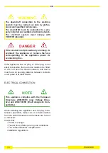 Preview for 18 page of Sirius Satellite Radio Essence S-DD 16 Installation, Use And Maintenance Instruction