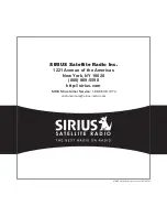 Preview for 20 page of Sirius Satellite Radio FEA25 Installation Manual