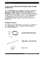 Предварительный просмотр 2 страницы Sirius Satellite Radio magnetic mount satellite radio antenna Installation Manual