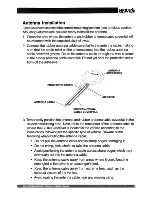 Предварительный просмотр 5 страницы Sirius Satellite Radio magnetic mount satellite radio antenna Installation Manual