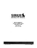 Предварительный просмотр 8 страницы Sirius Satellite Radio magnetic mount satellite radio antenna Installation Manual