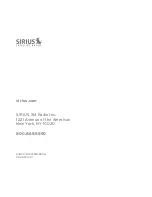 Preview for 28 page of Sirius Satellite Radio Portable Audio System Installation And User Manual