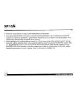 Предварительный просмотр 6 страницы Sirius Satellite Radio SC-FM1 Installation Manual