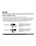 Предварительный просмотр 8 страницы Sirius Satellite Radio SC-FM1 Installation Manual