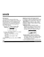 Предварительный просмотр 34 страницы Sirius Satellite Radio SC-FM1 Installation Manual